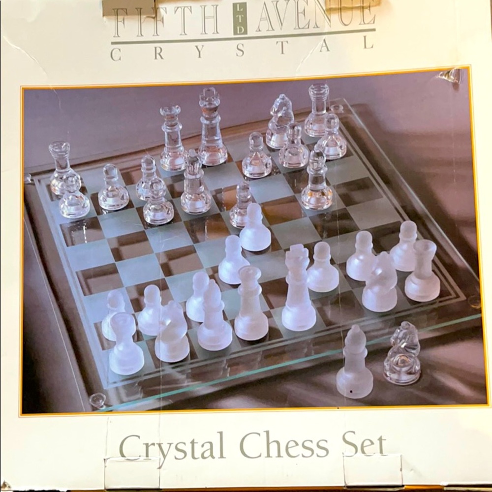 Crystal Chess Set